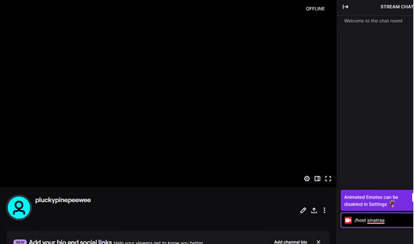 פקודה מסוג Twitch