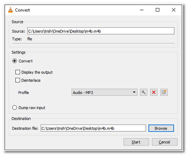 VLC 免费 M4B 转换器