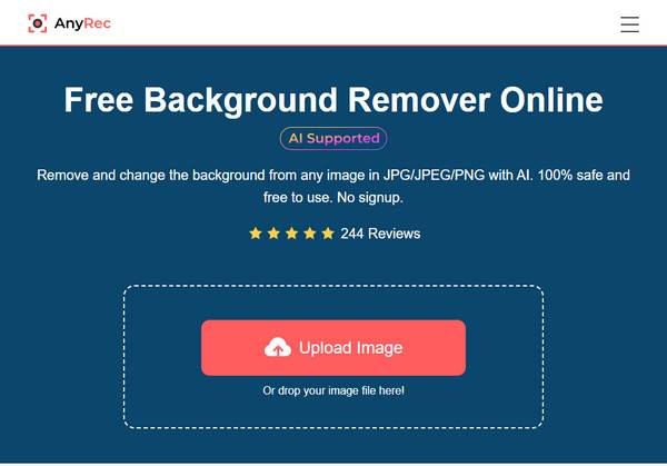 AnyRec Free Background Remover