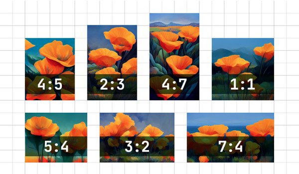Midjourney Aspect Ratios