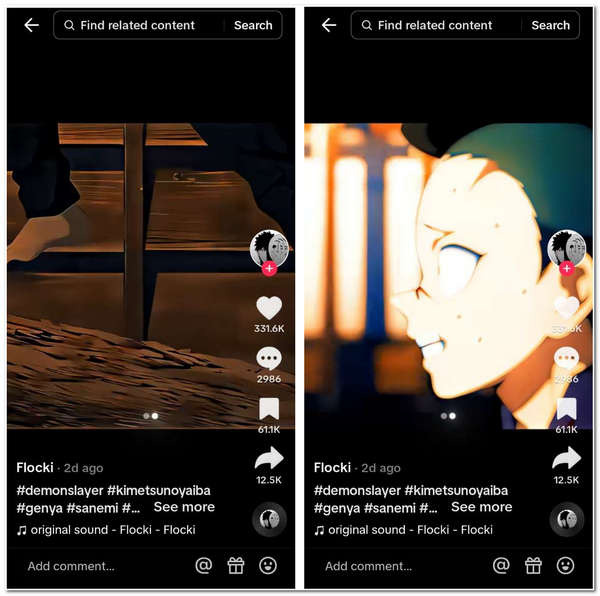 热门标签 TikTok Sanime