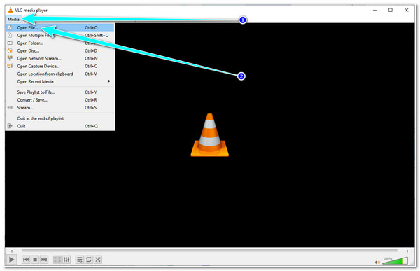 VLC インポート BIK ファイル