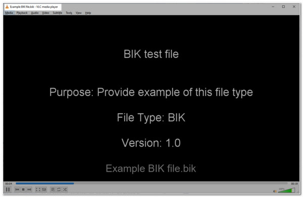 VLC Play BIK File