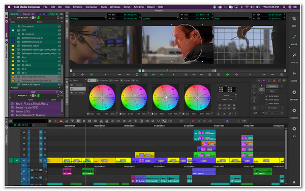 Avid Media Composer Interface