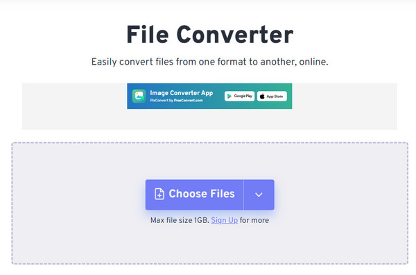 Free Convert Choose Files