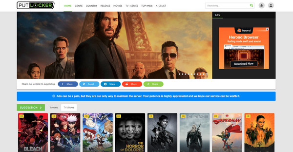 PutLocker Xem Phim Miễn Phí