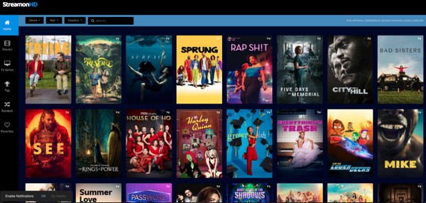 StreamonHD Watch Free Movies