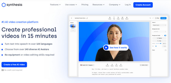 Synthesia Create Free