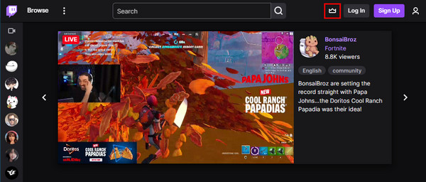 Twitch התחל ניסיון חינם