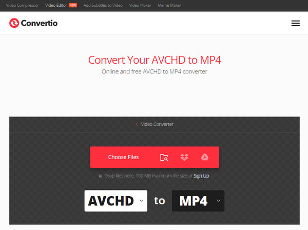 Convertio 264 文件转换器