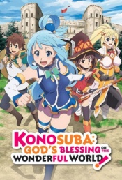 Konusuba Kijk anime met vrienden