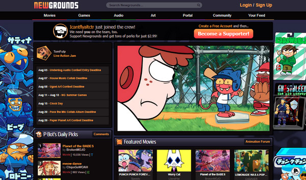 Newgrounds Tumblr Alternativ