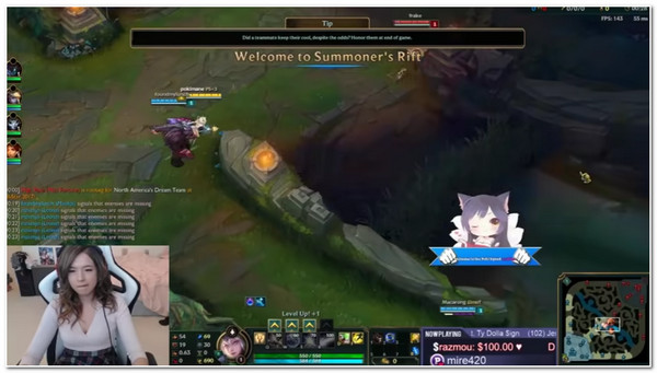 Pokimane-spelare