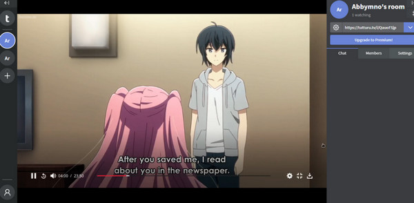 Tutturu.tv for å se anime med venner 
