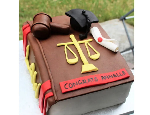 Ideje za diplomske torte na temu odvjetnika