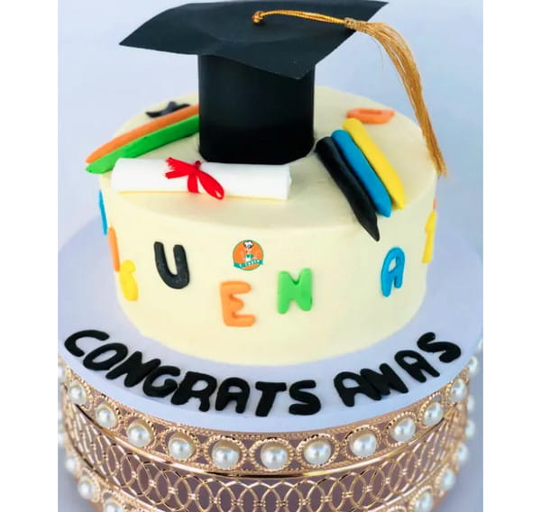 Ideas para el pastel de graduación del jardín de infantes