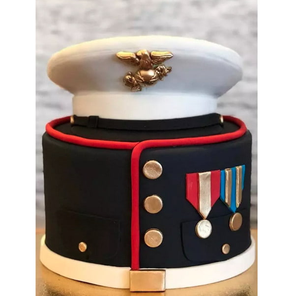 Nápady na maturitní dort Marine Ops