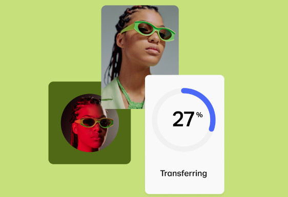 WeTransfer ファイル共有