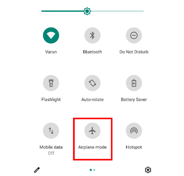 Android: Flugmodus ausschalten