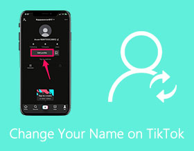 เปลี่ยนชื่อของคุณบน TikTok