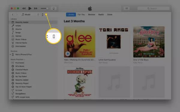 เชื่อมต่อ iPhone ของคุณกับ iTunes
