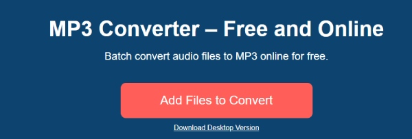 Převést Flip na MP3 Anyrec Online