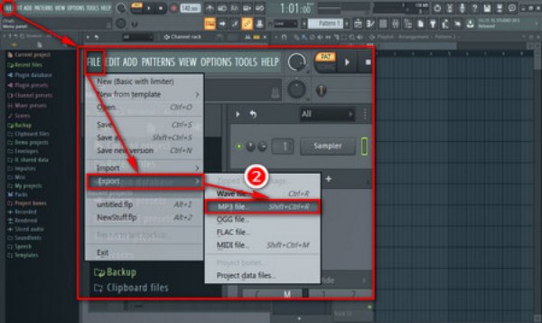 Konvertera FLP till MP3 FL Studio