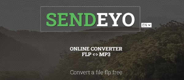 Convertir FLP en MP3 Sendeyo