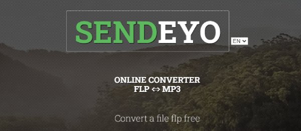 Convert FLP to MP3 Sendeyo