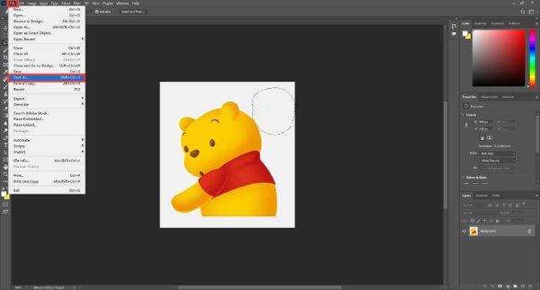 Izvoz Canva slike bez vodenog žiga Photoshop