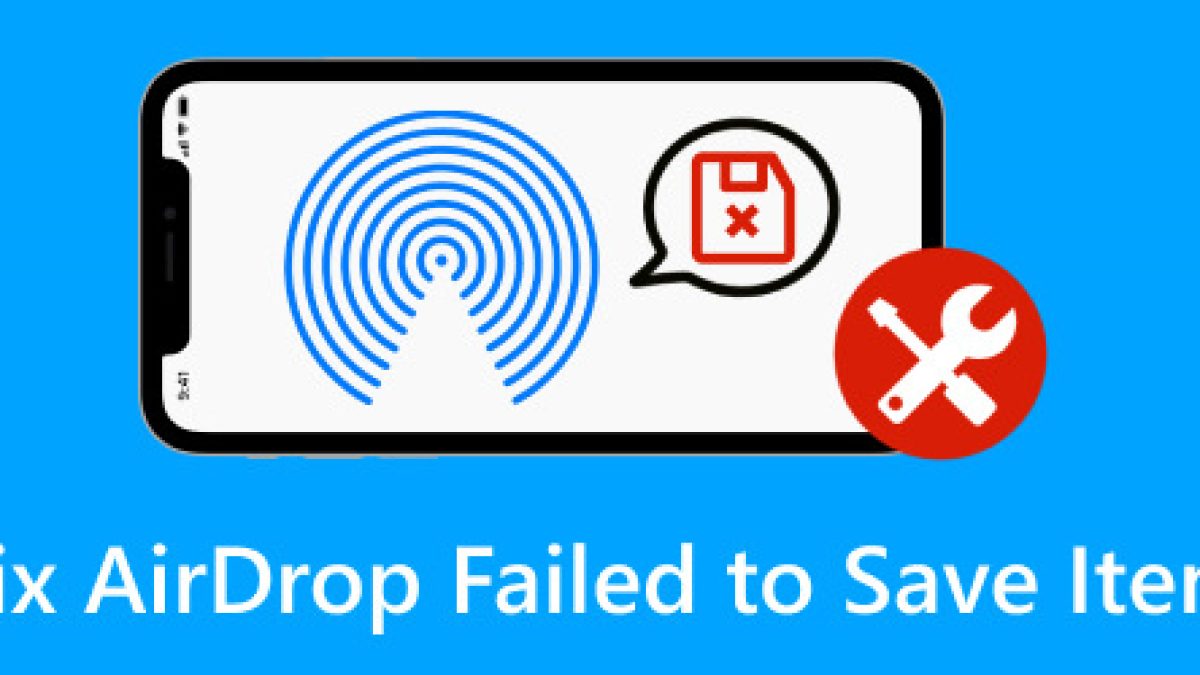 iPhone에서 AirDrop 항목 저장 실패 8가지 해결 방법
