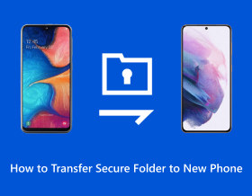 安全なフォルダーを新しい携帯電話に転送する方法