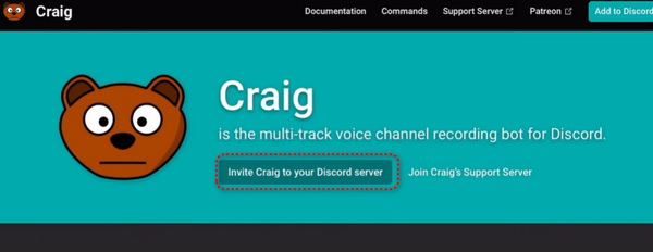 Convide Cragit para o Discord