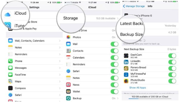 Backup iPhone