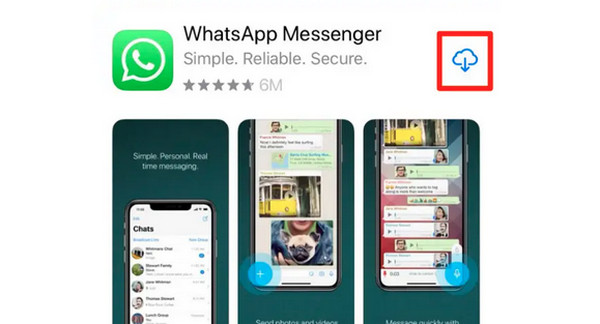iPhone Pasang WhatsApp