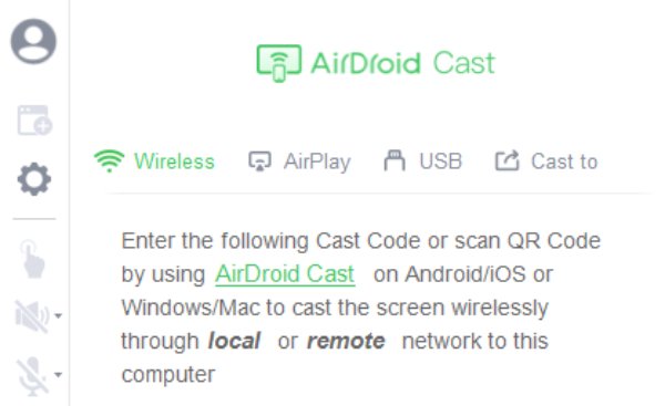 Cermin iPhone Airdroid