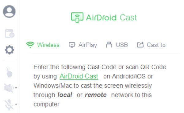 Gương iPhone Airdroid