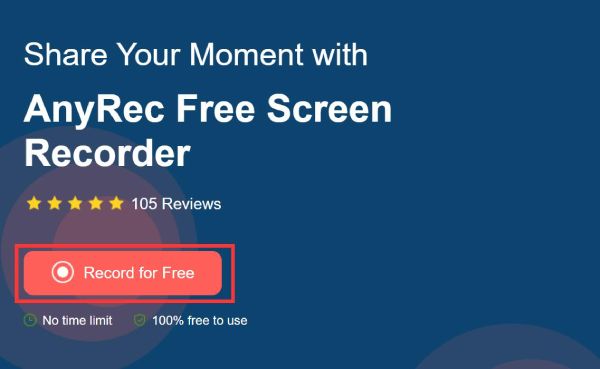 Online Screen Recorder AnyRec