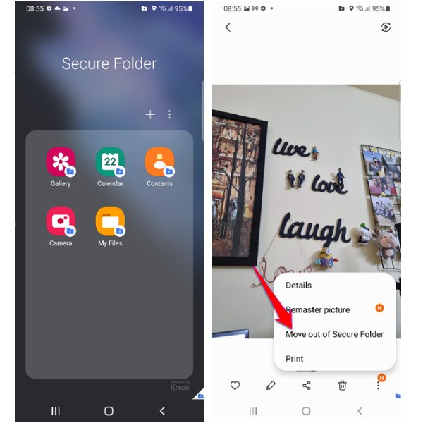 Dapatkan semula Fail Anda daripada Folder Samsung Secure