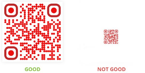 Size Matters Lead to the Blurry QR Codes