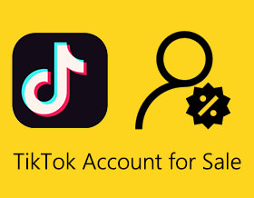 บัญชี tiktok สำหรับการขาย