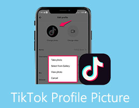 Foto do perfil do TikTok