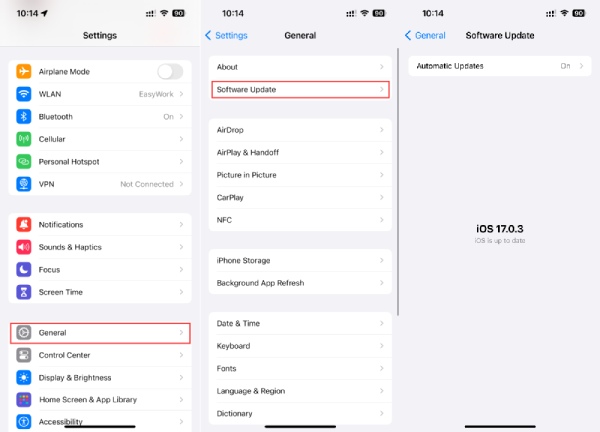 Kemas kini Versi iOS untuk Membetulkan Isu AirDrop Tiada Orang Ditemui