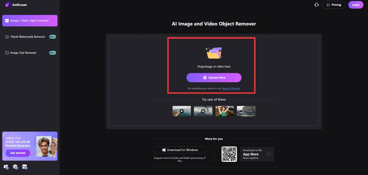 Upload Kinemaster Video AniEraser