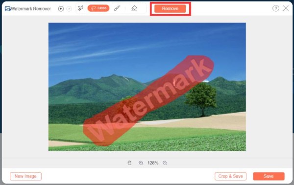 Brug Anyrec Free Watermark Remover til at fjerne Adobe Stock Watermark