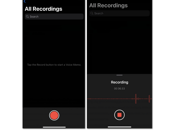 Voice Recorder iPhone