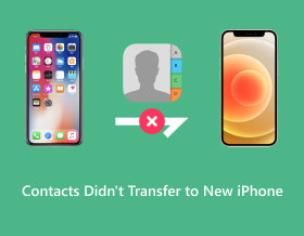 Kontaktene ble ikke overført til den nye iPhonen