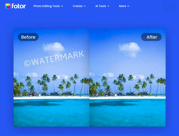 Fotor iStock Watermark Remover
