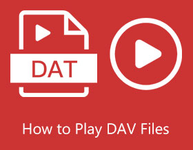 Sådan afspilles DAV-filer