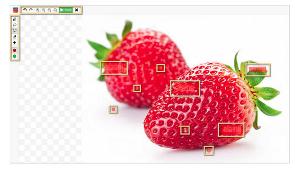 Zaznacz znak wodny w programie InPaint